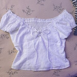 White Pure Cotton Cami Top